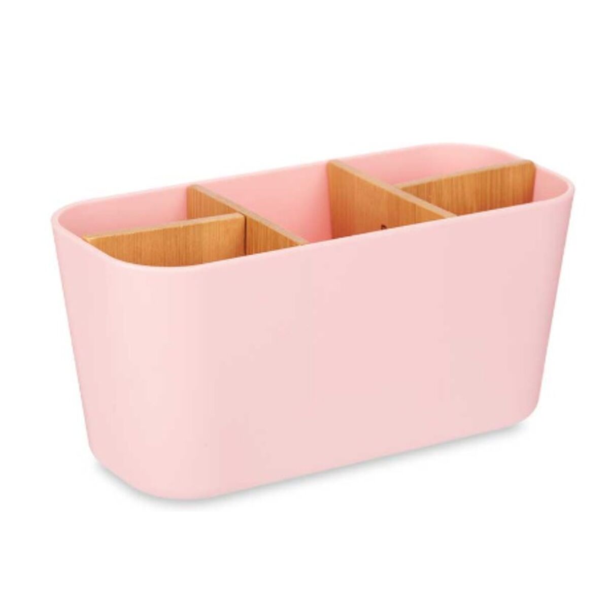 Hammasharjateline Berilo Pinkki Bambu polypropeeni 21 x 10 x 9 cm (6 osaa)